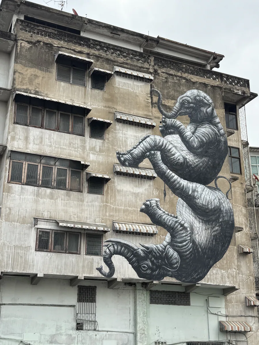 Song Wat Street Art, Bangkok
